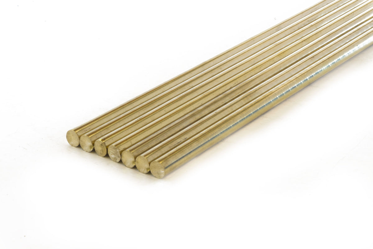 1/4" DIA GF72 Nickel Silver Brazing Rod All Things Brazing